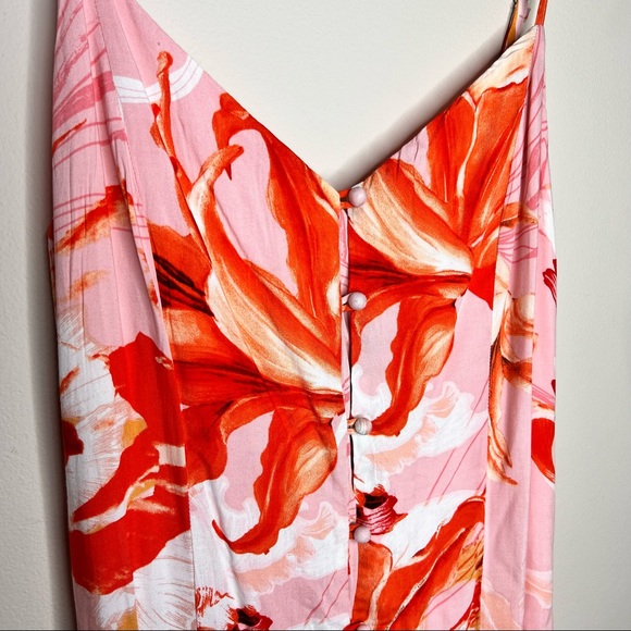 High-Low Tropical Sundress - Picture 4 of 10